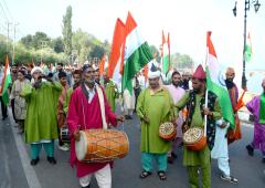 Srinagar's Grand Tiranga Rally