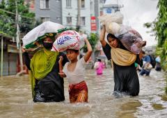 After Hasina, Bangladesh Hit By Floods