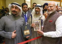 Modi meets Mahabharata, Ramayana's Arabic translator