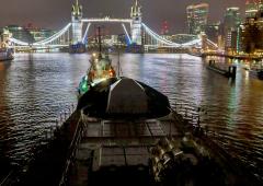 INS Tushil Arrives In London