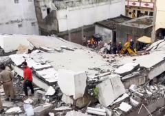 6-floor building collapses in Surat; 4-5 feared trapped