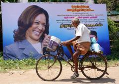 An Indian Village Campaigns For Kamala