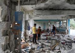 Israel attacks UN-run school in Gaza, kills at least 40