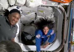 SEE; Sunita Williams Dances In Space!