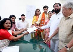 Eknath Shinde Rouses Support For Son