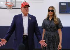 Trump, Melania Vote In Florida