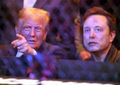 Musk Sticks Close To Trump....