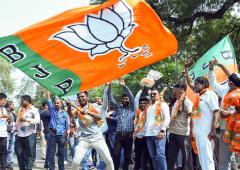 'Hindutva Tsunami Has Swept Maharashtra'