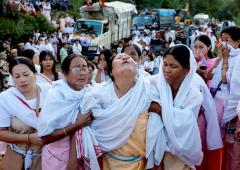 Mourning The Dead In Manipur