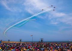 Rafale, Tejas, Sukhoi dazzle crowds at Marina beach