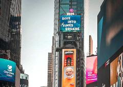 It's Early Diwali At Times Square