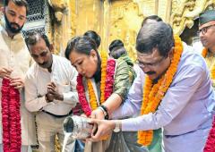 What Is Dharmendra Pradhan Praying For?