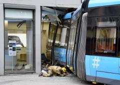 When A Tram Crashes Into A Building...