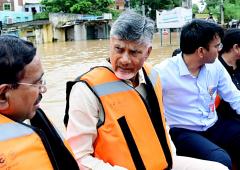 Floods Wreak Havoc In Andhra, Telangana