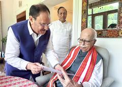 L K Advani, 96, Renews BJP Membership