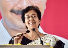 Atishi Marlena In Delhi's Hot Seat