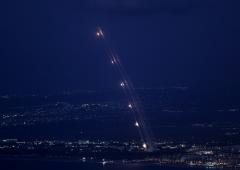 Iron Dome Intercepts Hezbollah Rockets