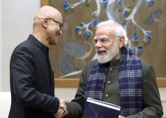 When Satya Met Modi...