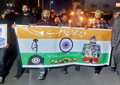 Candlelight Vigil Against Kashmir Terror