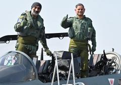 Air, Army Chiefs Soar On The Tejas