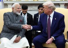 Delighted to see you back: Modi meets Trump at White House