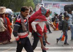 Kumbh Mela: Pilgrims Struggle To Leave