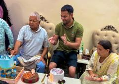 My whole world is just you two...: Tej Pratap to parents