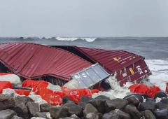 Cargo shipwreck: No calcium carbide washed ashore yet