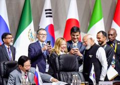 Modi, Meloni all smiles as world leaders gather for G20 summit