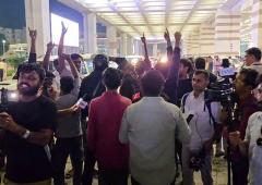 Ticket Tussle Turns Ugly In Patna