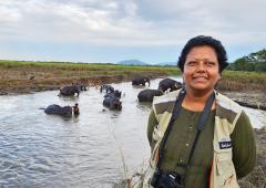 Sonali Ghosh's Historic Wildlife Journey
