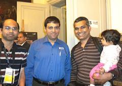 Spotted: Viswanathan Anand in Sofia