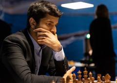 Chess: Gujrathi in lead; Vaishali joins leaders' pack