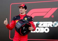 Leclerc on Mexican pole in Ferrari front-row lockout