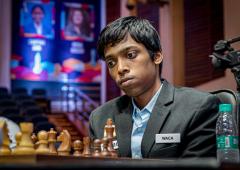 Praggnanandhaa takes lead with five successive wins