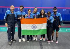 Winning start for India at Asian Squash Championship