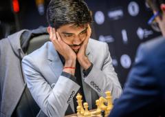 Candidates Chess: Gukesh climbs into joint lead