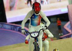 Olympics: French sweep podium in men's BMX racing