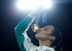 PIX: Khelif wins welterweight gold amid gender dispute