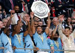 City down United on penalties to win Community Shield