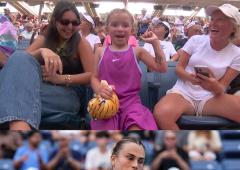 Adorable! Sabalenka's 'mini-me' steals the show 