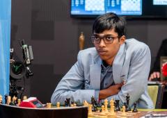 Firouzja dominates; Praggnanandhaa, Gukesh fall short