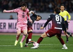 After Hong Kong no-show, Messi plays in Tokyo