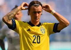Sweden footballer Olsson on ventilator in hospital