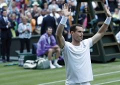 Murray denied final Wimbledon hurrah