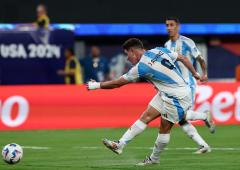 PIX: Argentina beat Canada to enter Copa America final