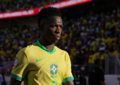 Vinicius apologises after Brazil's Copa America exit