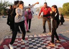 SEE: In war-torn Gaza, boxing coach emboldens girls