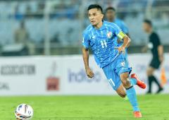 Chhetri bids adieu as India draw against Kuwait