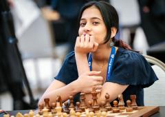 World Jr Girls' chess: Divya Deshmukh has slender lead